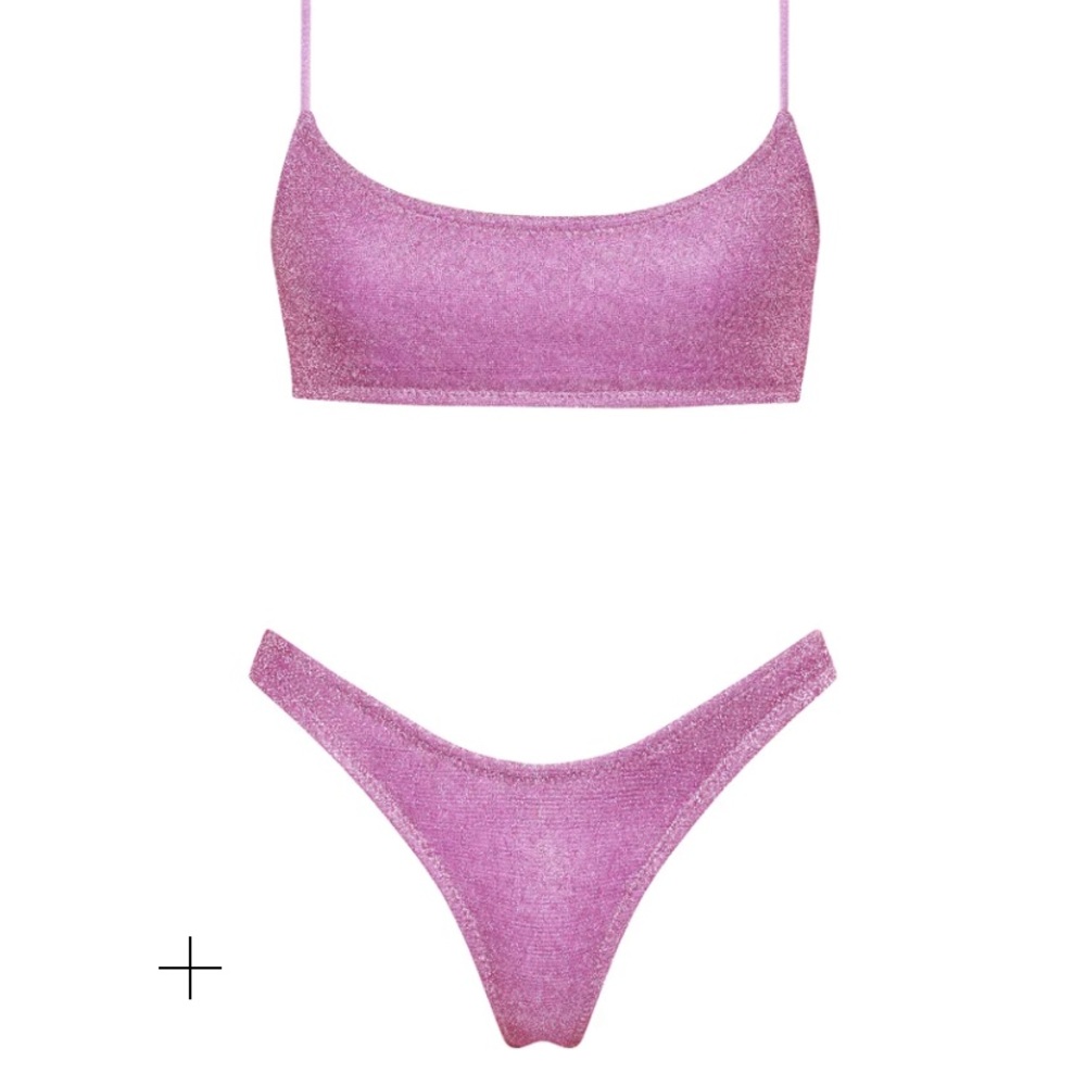 NWT Triangl bikini - mica in chee sparkle size small
